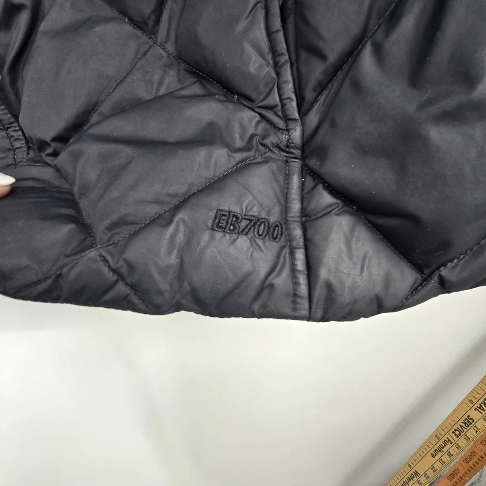 Eddie Bauer EB 700 Full Zip Quilted Down Puffer Vest Women's XXL Black Outdoor - Picture 6 of 14
